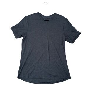 Lululemon Classic Fit Short Sleeve Crew Neck T Shirt Dark Grey Mens Large